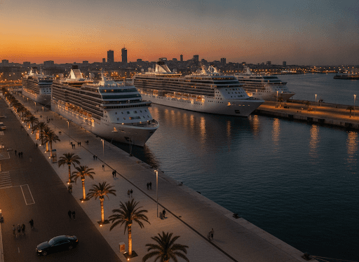 Le Havre cruise terminal port